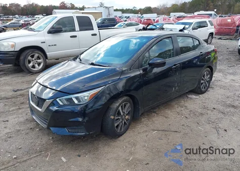 2021 Nissan Versa Sv Xtronic Cvt from USA, damaged, VIN 3N1CN8EV6ML894602